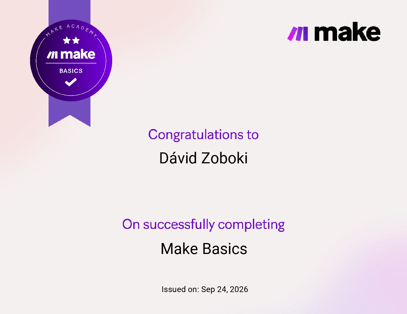 Basics – dokumentum előnézete